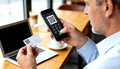 QRコードをスキャンして通話する