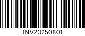 Standard Code 128 Barcode