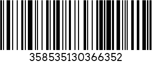 IMEI バーコード Example