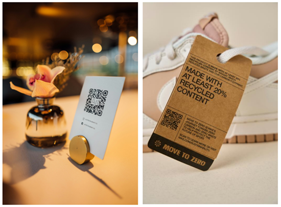 QRコードの使用