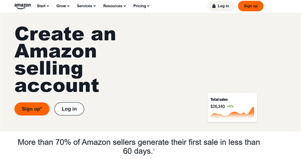 アマゾンセラーアカウント