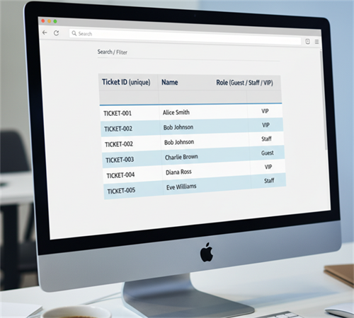 ベント登録 excel