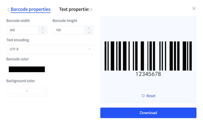 barcode setti バーコード設定