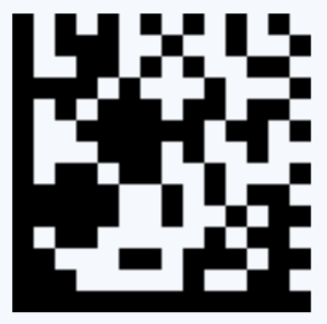 UID Data Matrix code UIDデータ行列コード