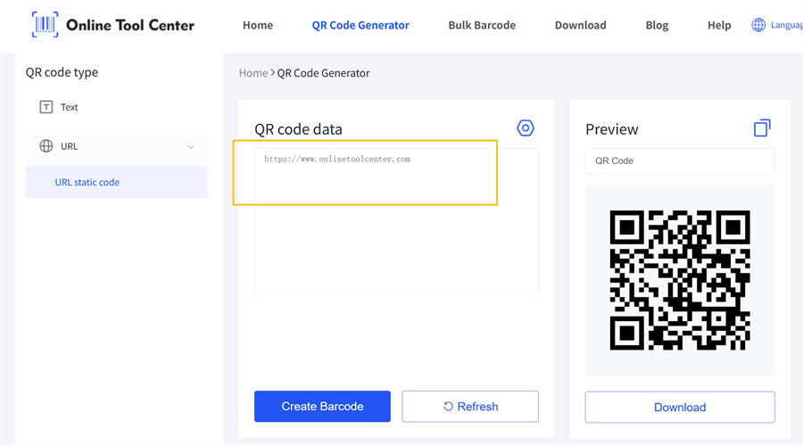 make qr code 二次元コードを作成する