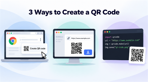 3 Ways to Create a OR Code ORコードを作成する3つの方法
